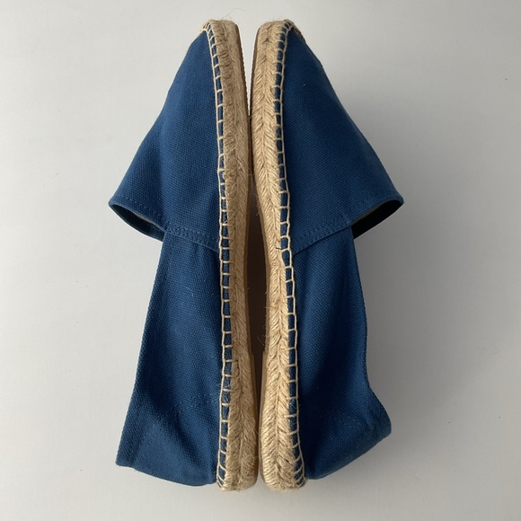 Soludos Blue Canvas Loafers - Picture 7 of 8